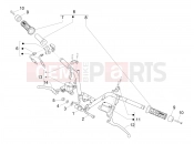 PIAGGIO MP3 300 HPE Sport E5 (APAC) Handlebars - Master cil.