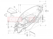 PIAGGIO MP3 300 HPE Sport E5 (APAC) Helmet huosing - Undersaddle