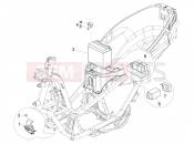 PIAGGIO MP3 300 HPE Sport E5 (APAC) Remote control switches - Battery - Horn