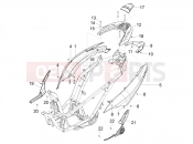 PIAGGIO MP3 300 HPE Sport E5 (APAC) Side cover - Spoiler