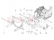 PIAGGIO MP3 300 HPE Sport E5 (APAC) Swinging arm