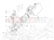 PIAGGIO MP3 310 HPE / HPE Sport E5+ (EU) Throttle body - Injector - Induction joint
