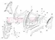 PIAGGIO MP3 530 HPE Exclusive E5+ (EU) Front shield