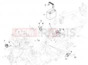 PIAGGIO MP3 530 HPE Exclusive E5+ (EU) Remote control switches - Battery - Horn