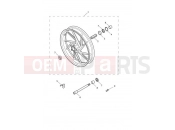 Triumph 2022 Tiger 1200 GT Explorer Front Wheel