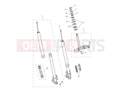 Triumph 2022 Tiger 1200 GT Explorer Front Forks