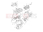 Triumph 2022 Tiger 1200 GT Explorer Chassis Cooling System