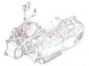 vespa Vespa GTS 300 ABS Super - SuperSport - Super Tech (CA, USA) Engine assembly