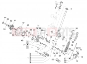 vespa Vespa GTS 300 ABS Super - SuperSport - Super Tech (CA, USA) Fork/steering tube - Steering bearing unit