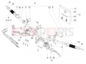vespa Vespa GTS 300 ABS Super - SuperSport - Super Tech (CA, USA) Handlebars - Master cil.