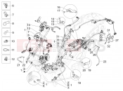 vespa Vespa GTS 300 ABS Super - SuperSport - Super Tech (CA, USA) Main cable harness