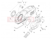 vespa Vespa LX 125 E5 (JP, KR, TW) Crankcase cover - Crankcase cooling