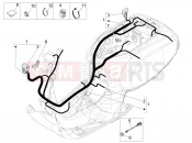 vespa Vespa LX 125 E5 (JP, KR, TW) Main cable harness