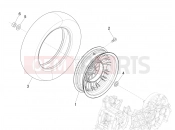 vespa Vespa LX 125 E5 (JP, KR, TW) Rear wheel