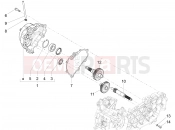 vespa Vespa LX 125 E5 (JP, KR, TW) Reduction unit