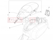 vespa Vespa LX 125 E5 (JP, KR, TW) Saddle/seats