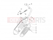 vespa Vespa LX 125 E5 (JP, KR, TW) Silencer