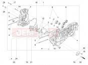 vespa Vespa LX 125 INDONESIA PLANT (ID, TH, TW) CRANKCASE