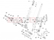 vespa Vespa LX 125 INDONESIA PLANT (ID, TH, TW) Fork/steering tube - Steering bearing unit