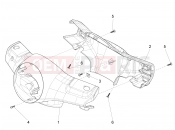 vespa Vespa LX 125 INDONESIA PLANT (ID, TH, TW) Handlebars coverages