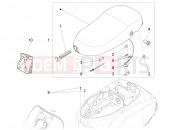 vespa Vespa LX 125 INDONESIA PLANT (ID, TH, TW) Saddle/seats