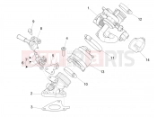 vespa Vespa LX 125 INDONESIA PLANT (ID, TH, TW) Throttle body - Injector - Induction joint