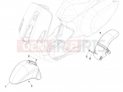 vespa Vespa LX 125 INDONESIA PLANT (ID, TH, TW) Wheel huosing - Mudguard