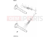 SUZUKI AN650AZ K8 (2008) Burgman 650 10 - CAM SHAFT/VALVE