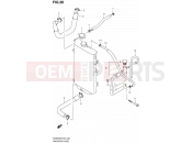 SUZUKI AN650AZ K8 (2008) Burgman 650 20 - RADIATOR HOSE