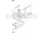 SUZUKI AN650AZ K8 (2008) Burgman 650 50 - FUEL TANK