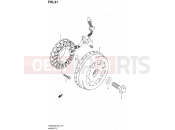 SUZUKI AN650AZ K8 (2008) Burgman 650 31 - MAGNETO