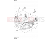 SUZUKI AN650AZ K8 (2008) Burgman 650 37 - HEADLAMP (NOTE)