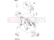SUZUKI AN650AZ K8 (2008) Burgman 650 39 - COMBINATION LAMP