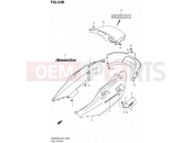 SUZUKI AN650AZ K8 (2008) Burgman 650 53B - SIDE COVER (AN650AZK8)
