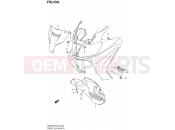 SUZUKI AN650AZ K8 (2008) Burgman 650 55A - FRONT LEG SHIELD (AN650AK8/AZK8)