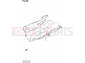 SUZUKI AN650AZ K8 (2008) Burgman 650 58B - SIDE LEG SHIELD (MODEL K8)
