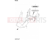 SUZUKI AN650AZ K8 (2008) Burgman 650 66 - HANDLE COVER