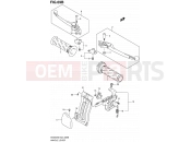 SUZUKI AN650AZ K8 (2008) Burgman 650 69B - HANDLE LEVER (AN650K9/L0 E02,E19,E24)