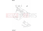SUZUKI AN650AZ K8 (2008) Burgman 650 70 - REAR FENDER