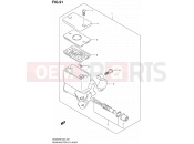 SUZUKI AN650AZ K8 (2008) Burgman 650 91 - REAR MASTER CYLINDER