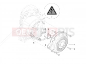 vespa Vespa Primavera Elettrica 45 Km/h (EU, UK) CRANKCASE COVER