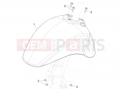 vespa Vespa Primavera Elettrica 45 Km/h (EU, UK) Wheel huosing - Mudguard