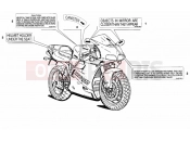DUCATI Superbike 916 WARNING LABELS USA » UNCLASSIFIED