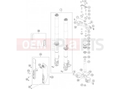 GASGAS  FRONT FORK, TRIPLE CLAMP