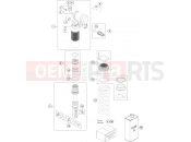 GASGAS  SHOCK ABSORBER DISASSEMBLED