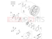 GASGAS  REAR WHEEL