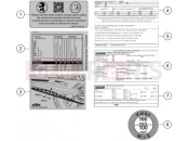 GASGAS  TECHNIC INFORMATION STICKER