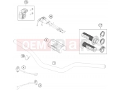 GASGAS  HANDLEBAR, CONTROLS