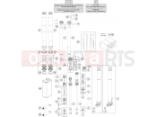 GASGAS  FRONT FORK DISASSEMBLED