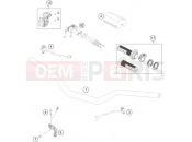 GASGAS  HANDLEBAR, CONTROLS